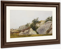 Rocky Landscape By John Frederick Kensett Fine Art Print