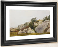 Rocky Landscape By John Frederick Kensett Fine Art Print