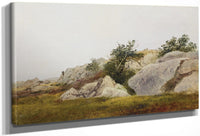 Rocky Landscape By John Frederick Kensett Fine Art Print