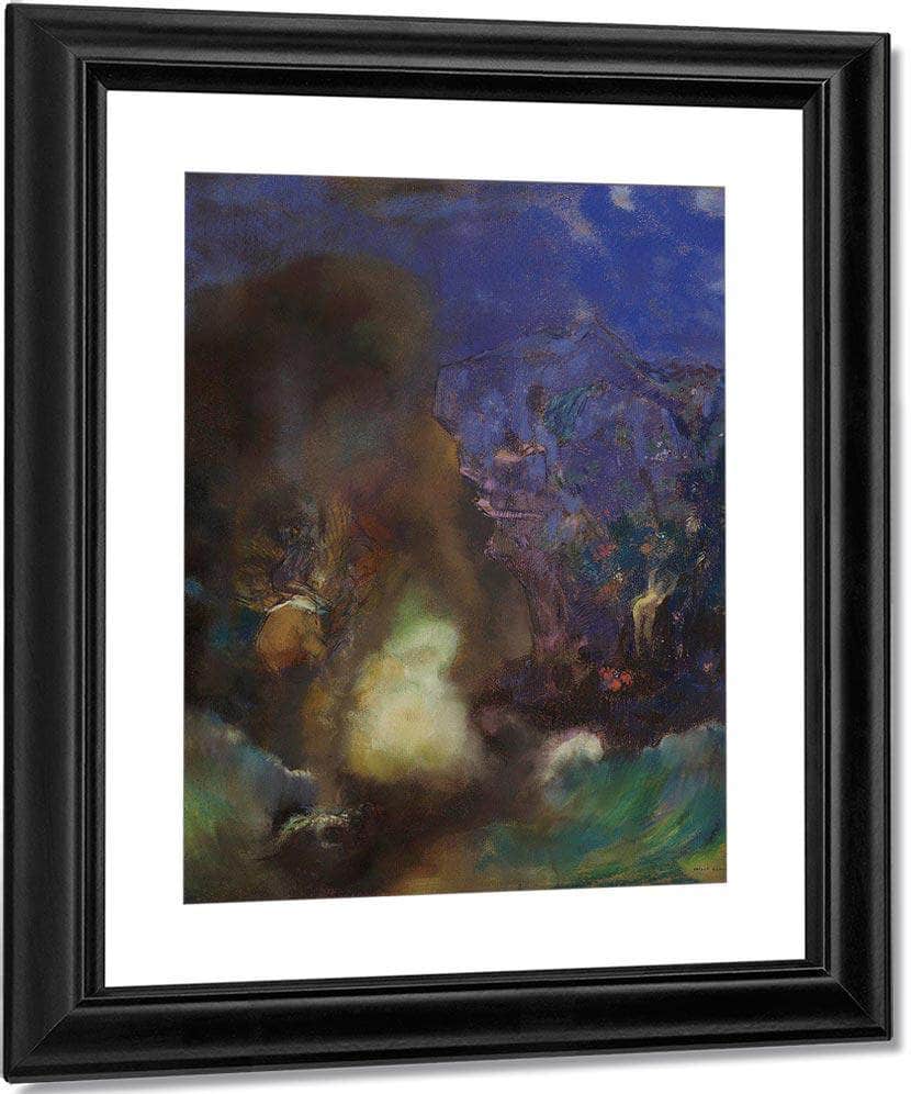 Roger And Angelica By  Redon, Odilon Fine Art Print