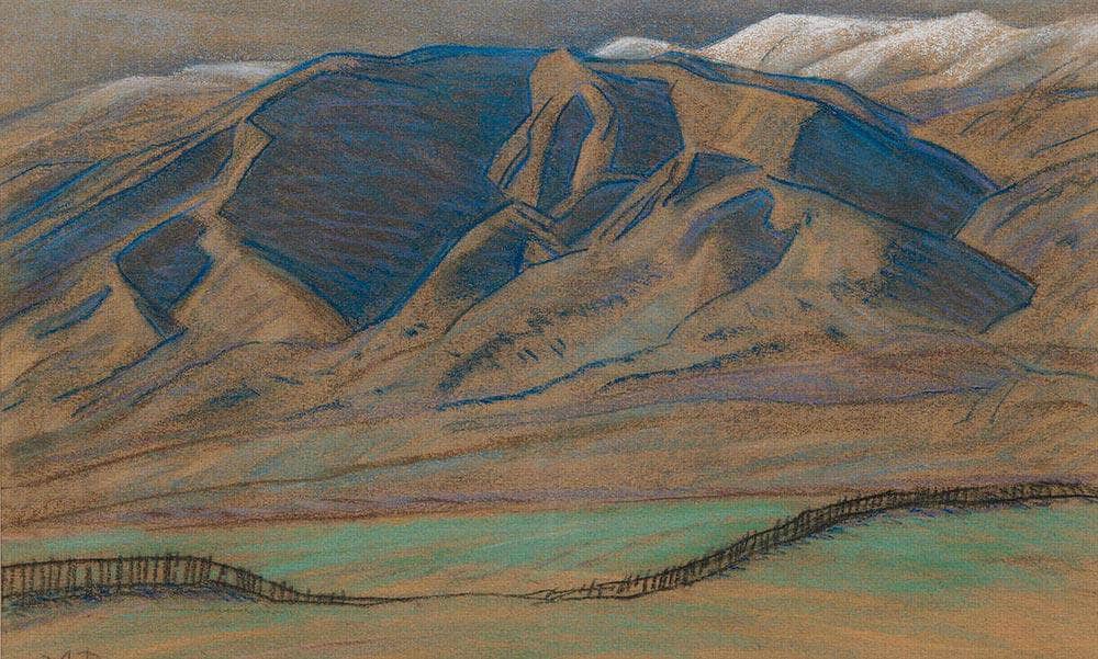 Rolling Foothills 1939 By Maynard Dixon Fine Art Print