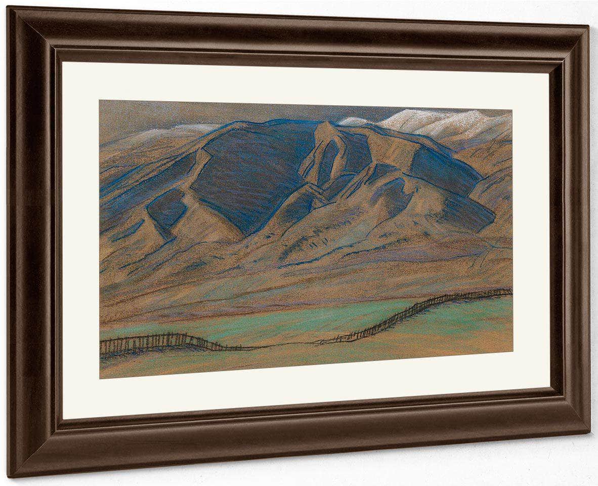 Rolling Foothills 1939 By Maynard Dixon Fine Art Print