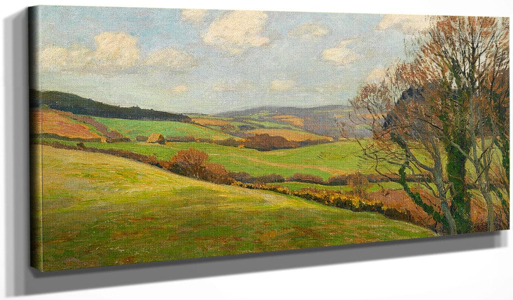 Rolling Hills By William Wendt Fine Art Print
