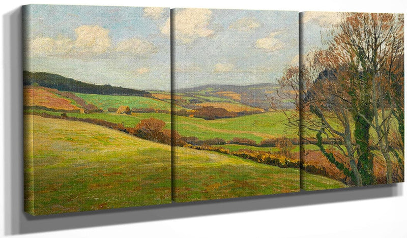 Rolling Hills By William Wendt Fine Art Print