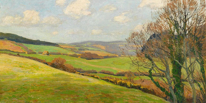 Rolling Hills By William Wendt Fine Art Print