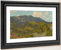 Rolling Hills California 1910 By William Wendt Fine Art Print