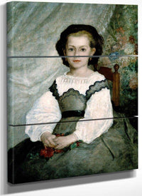 Romaine Lacaux By Pierre August Renoir Fine Art Print