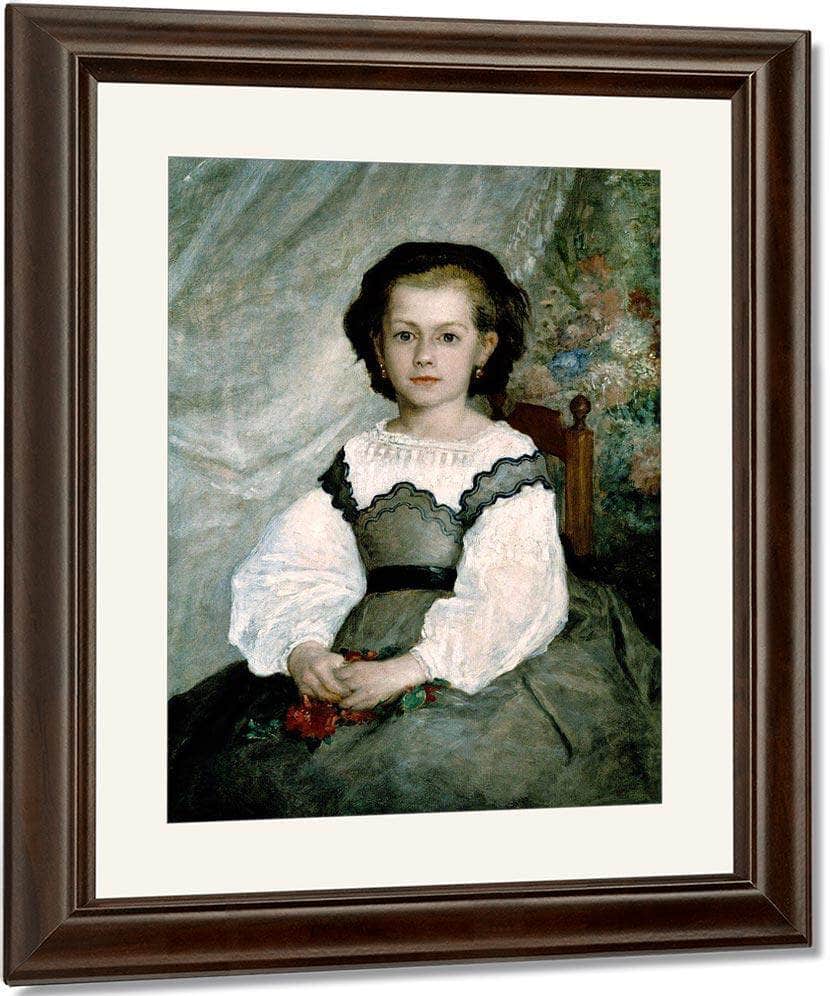 Romaine Lacaux By Pierre August Renoir Fine Art Print