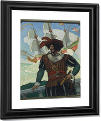 Romance Of Adventure By NC Wyeth Fine Art Print