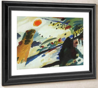 Romantic Landscape 1911 By Wassily Kandinsky Fine Art Print