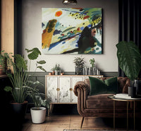 Romantic Landscape 1911 By Wassily Kandinsky Fine Art Print