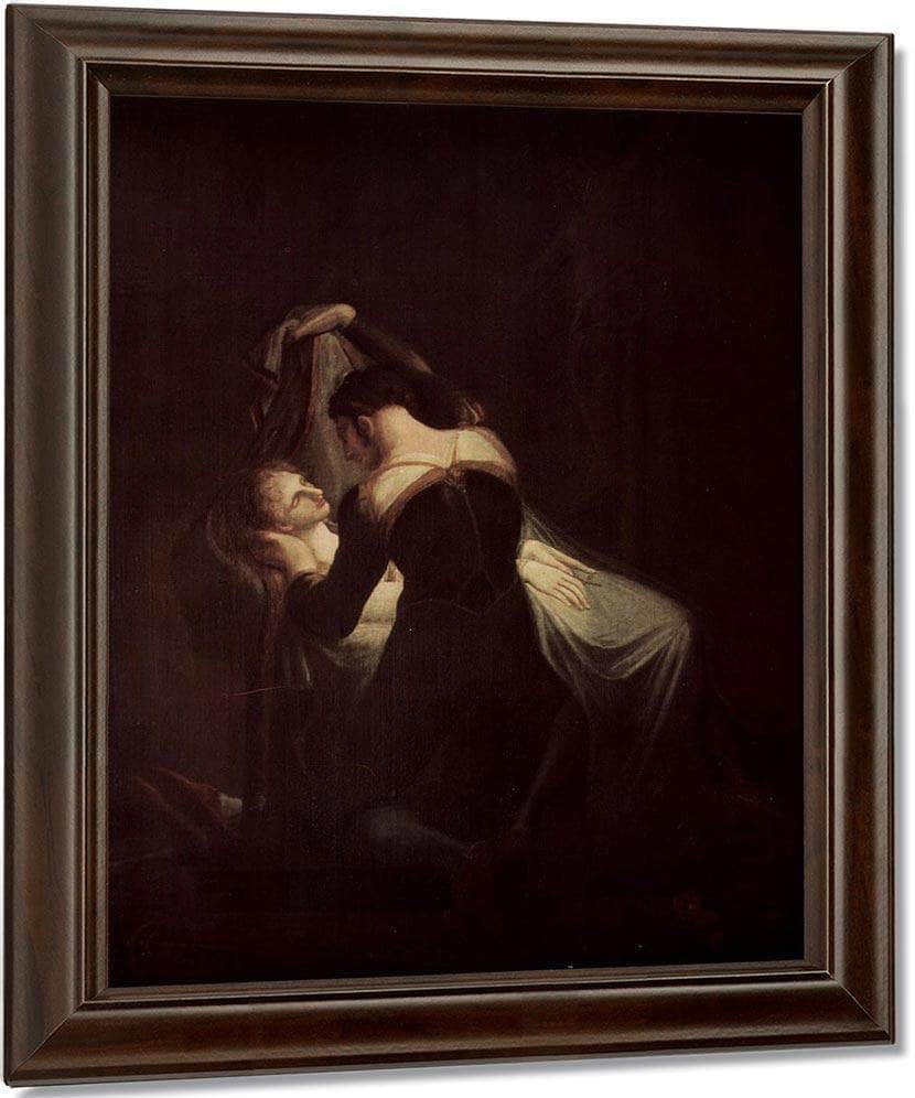 Romeo At Juliet's Deathbed By Henry Fuseli Fine Art Print
