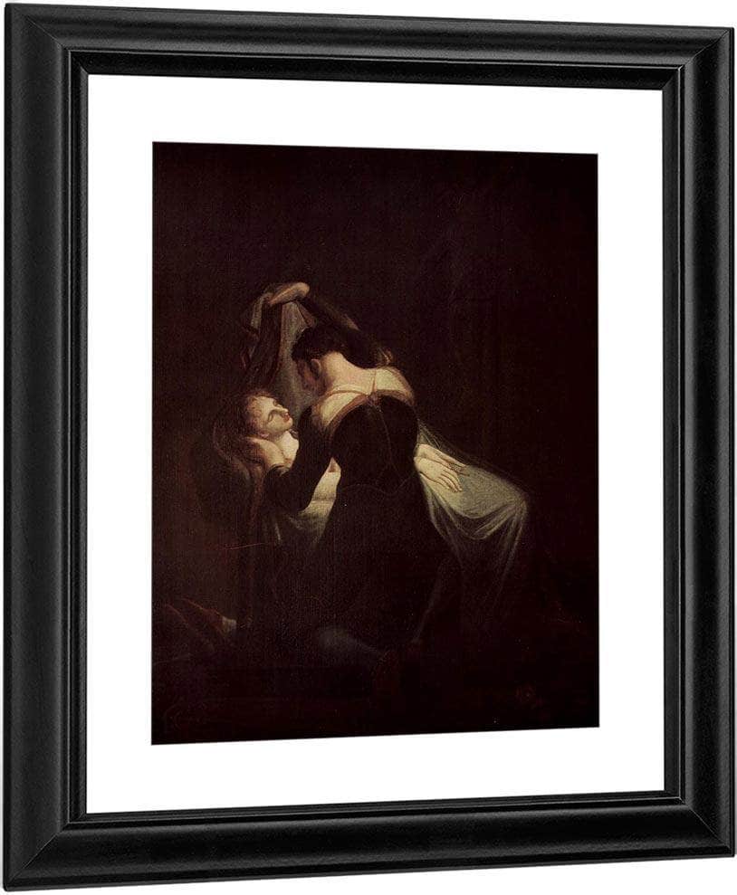 Romeo At Juliet's Deathbed By Henry Fuseli Fine Art Print