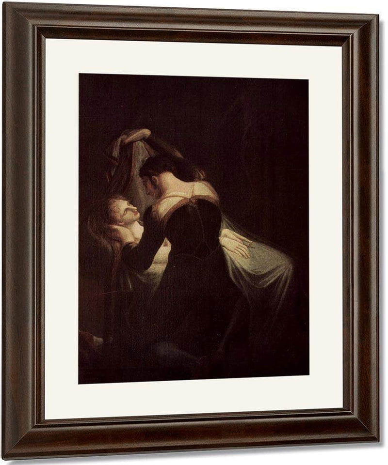 Romeo At Juliet's Deathbed By Henry Fuseli Fine Art Print