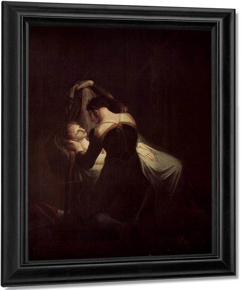 Romeo At Juliet's Deathbed By Henry Fuseli Fine Art Print