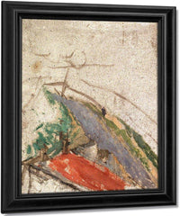 Rooftop And Lane View From The Artist 1039 S Studio 1920 By Gwendolen Mary John Fine Art Print