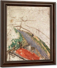 Rooftop And Lane View From The Artist 1039 S Studio 1920 By Gwendolen Mary John Fine Art Print