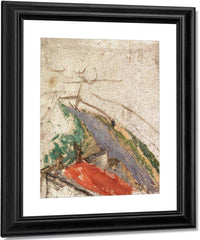 Rooftop And Lane View From The Artist 1039 S Studio 1920 By Gwendolen Mary John Fine Art Print