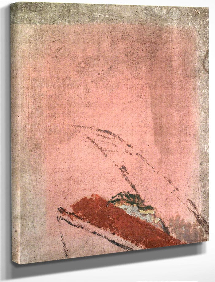 Rooftop And Pathway View From The Artist 1039 S Studio 1920 By Gwendolen Mary John Fine Art Print