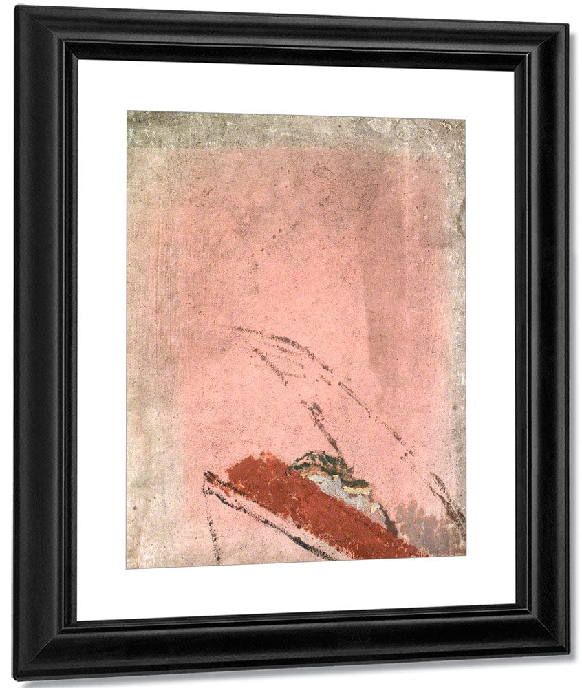 Rooftop And Pathway View From The Artist 1039 S Studio 1920 By Gwendolen Mary John Fine Art Print