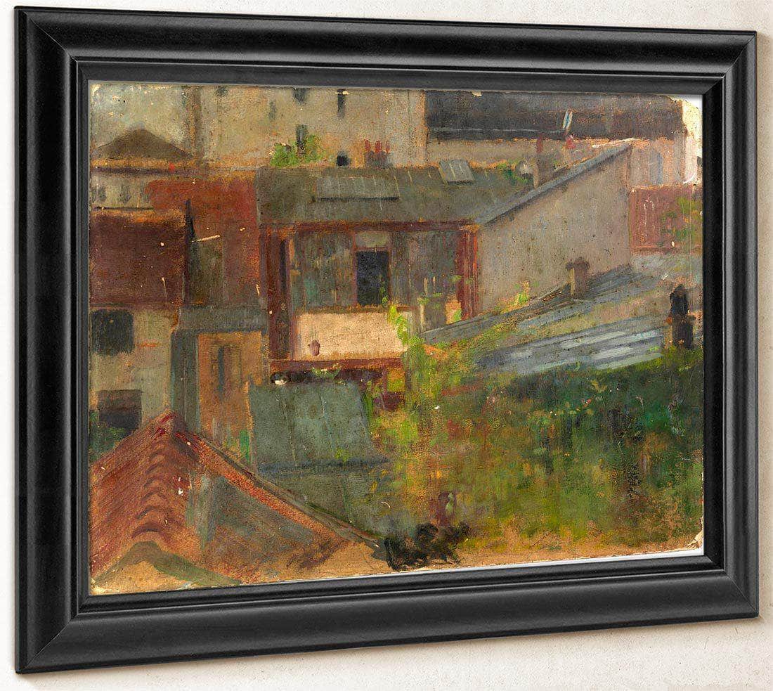 Rooftops By Alice Pike Barney Fine Art Print