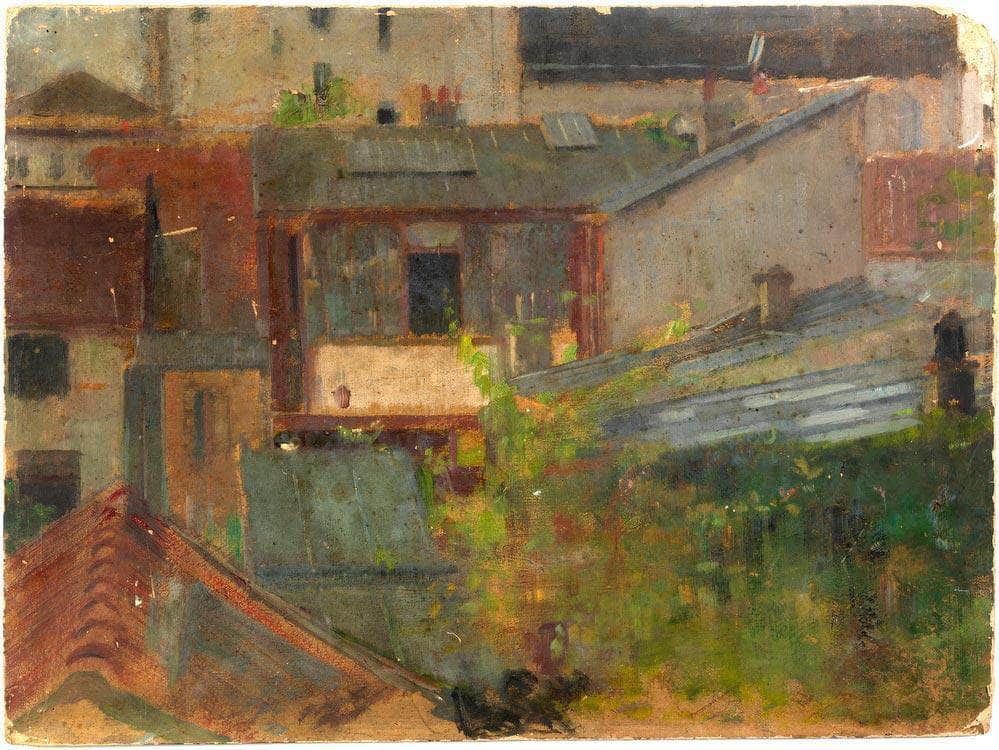Rooftops By Alice Pike Barney Fine Art Print