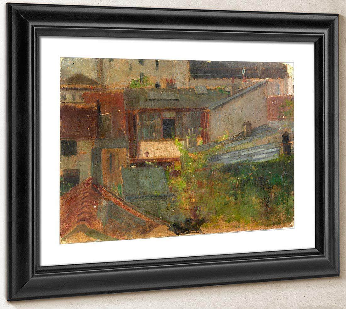 Rooftops By Alice Pike Barney Fine Art Print