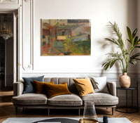 Rooftops By Alice Pike Barney Fine Art Print