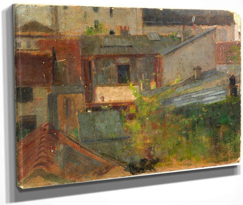 Rooftops By Alice Pike Barney Fine Art Print