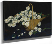 Rose Basket By Walt Kuhn Fine Art Print