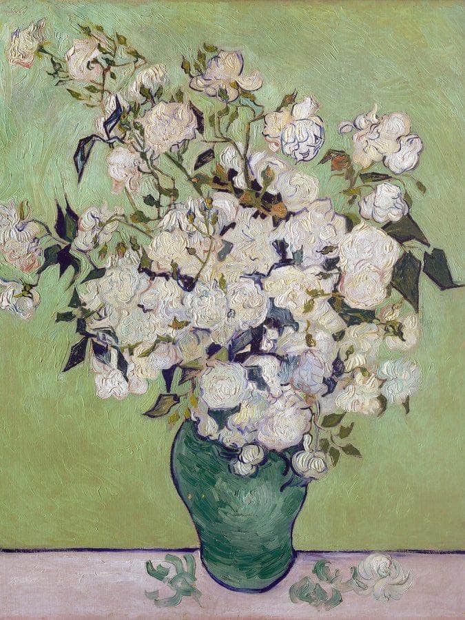Roses 2 By Vincent Van Gogh Fine Art Print