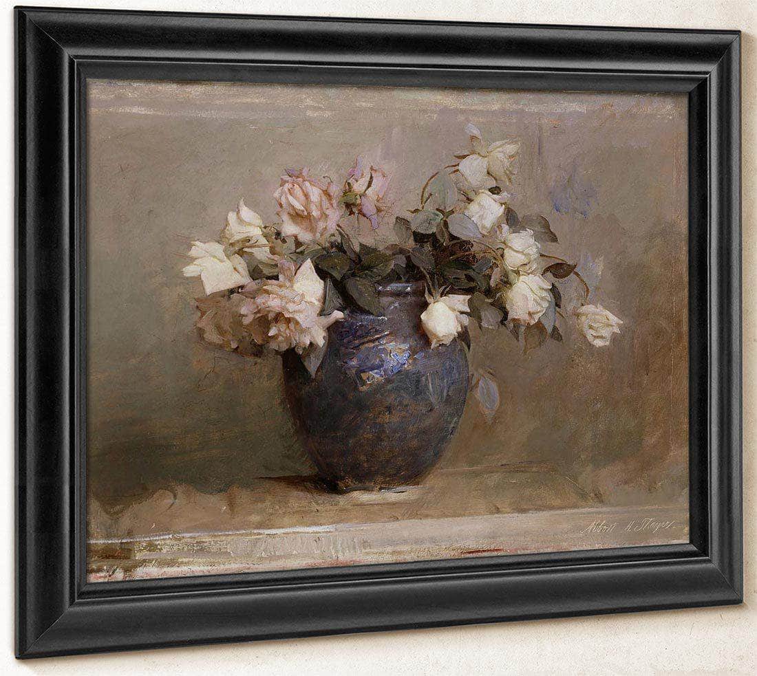 Roses By Abbott Handerson Thayer Fine Art Print