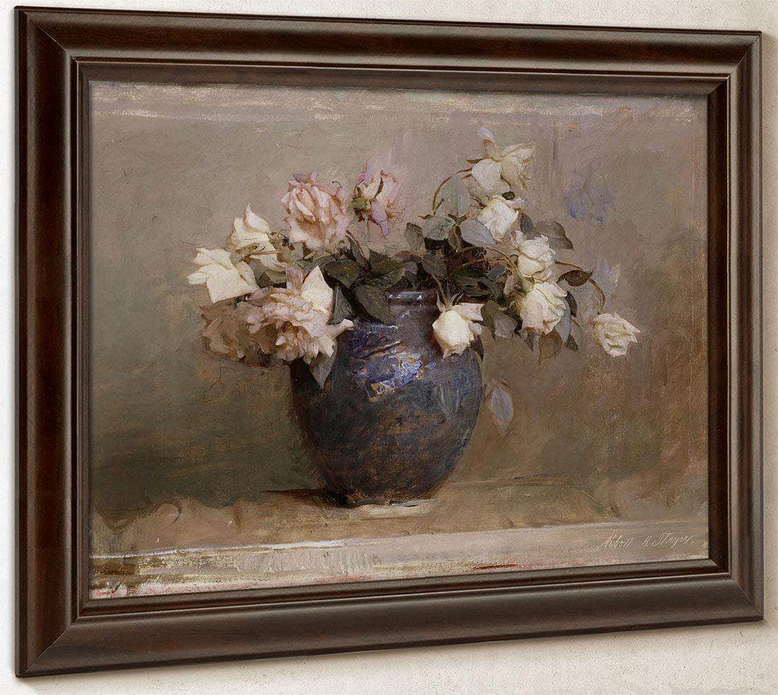 Roses By Abbott Handerson Thayer Fine Art Print
