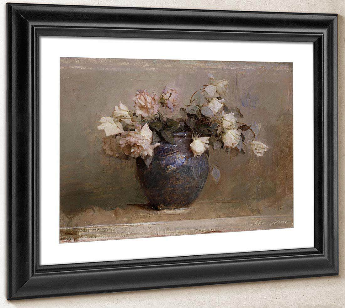 Roses By Abbott Handerson Thayer Fine Art Print