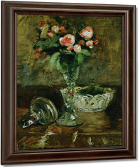 Roses By Berthe Morisot Fine Art Print