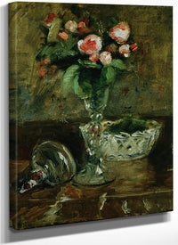 Roses By Berthe Morisot Fine Art Print