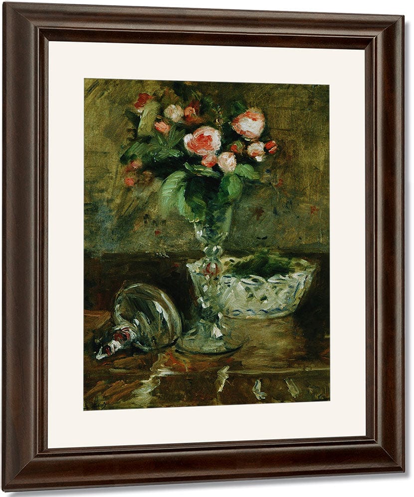 Roses By Berthe Morisot Fine Art Print