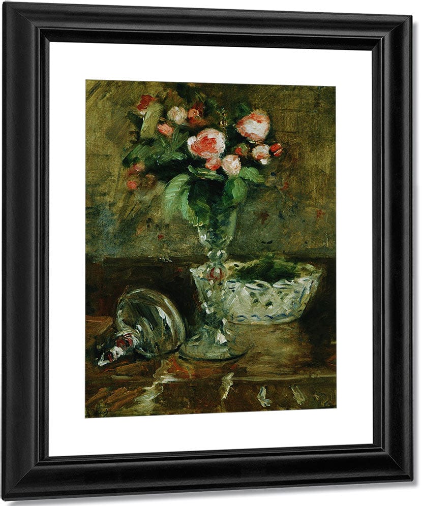 Roses By Berthe Morisot Fine Art Print