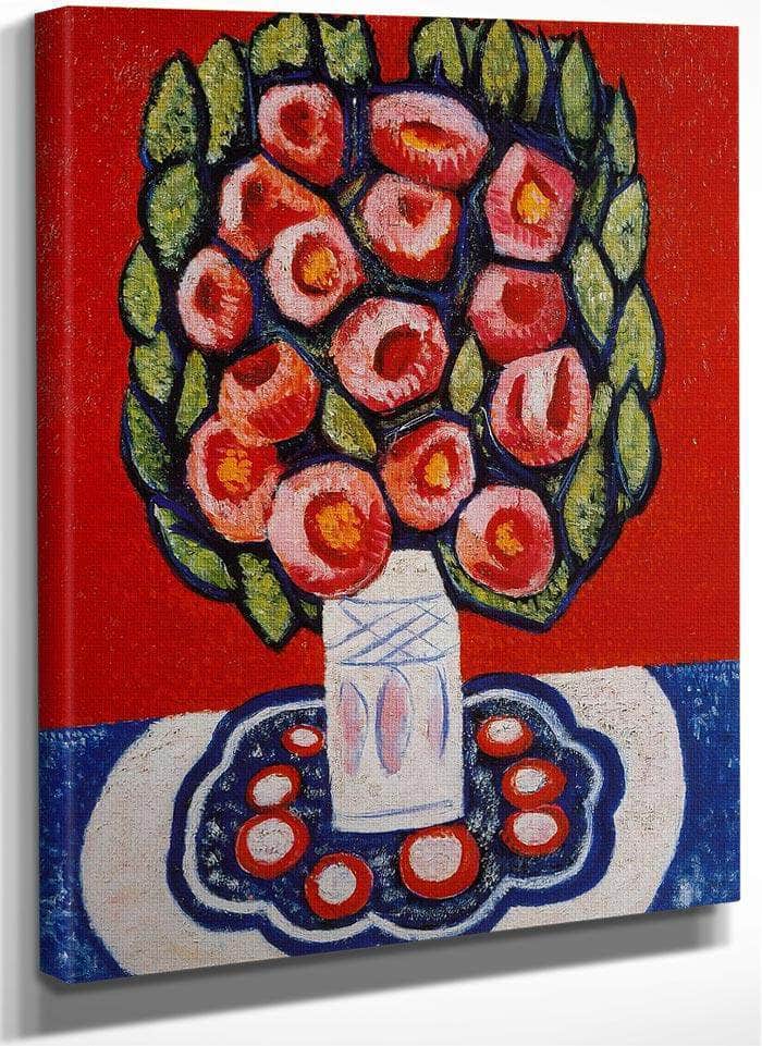 Roses From Hispania By Marsden Hartley Fine Art Print
