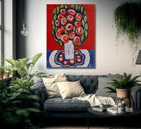 Roses From Hispania By Marsden Hartley Fine Art Print