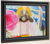 Rosetta Mother And Carrie Family Portrait By Florine Stettheimer Fine Art Print