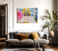 Rosetta Mother And Carrie Family Portrait By Florine Stettheimer Fine Art Print