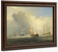 Rotterdam Ferry Boat By Joseph Mallord William Turner Fine Art Print