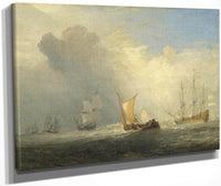 Rotterdam Ferry Boat By Joseph Mallord William Turner Fine Art Print