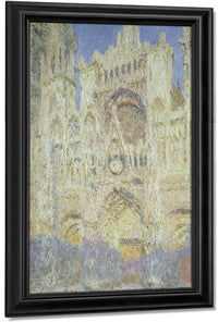 Rouen Cathedral At Sunset By Claude Monet Fine Art Print