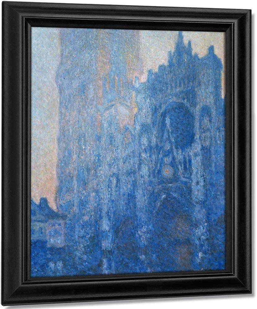 Rouen Cathedral Facade And Tour D'albane (Morning Effect) By Monet Claude Fine Art Print