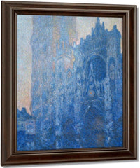 Rouen Cathedral Facade And Tour D'albane (Morning Effect) By Monet Claude Fine Art Print