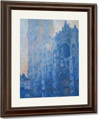 Rouen Cathedral Facade And Tour D'albane (Morning Effect) By Monet Claude Fine Art Print