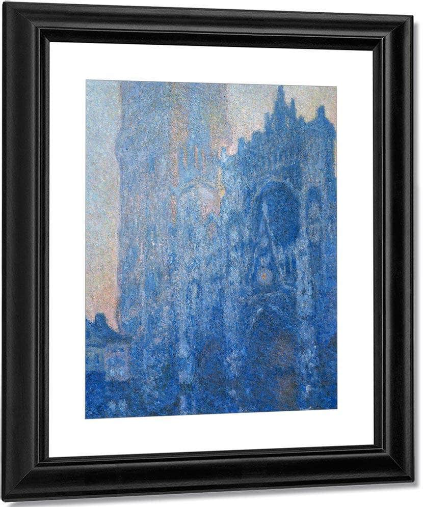 Rouen Cathedral Facade And Tour D'albane (Morning Effect) By Monet Claude Fine Art Print