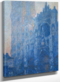 Rouen Cathedral Facade And Tour D'albane (Morning Effect) By Monet Claude Fine Art Print